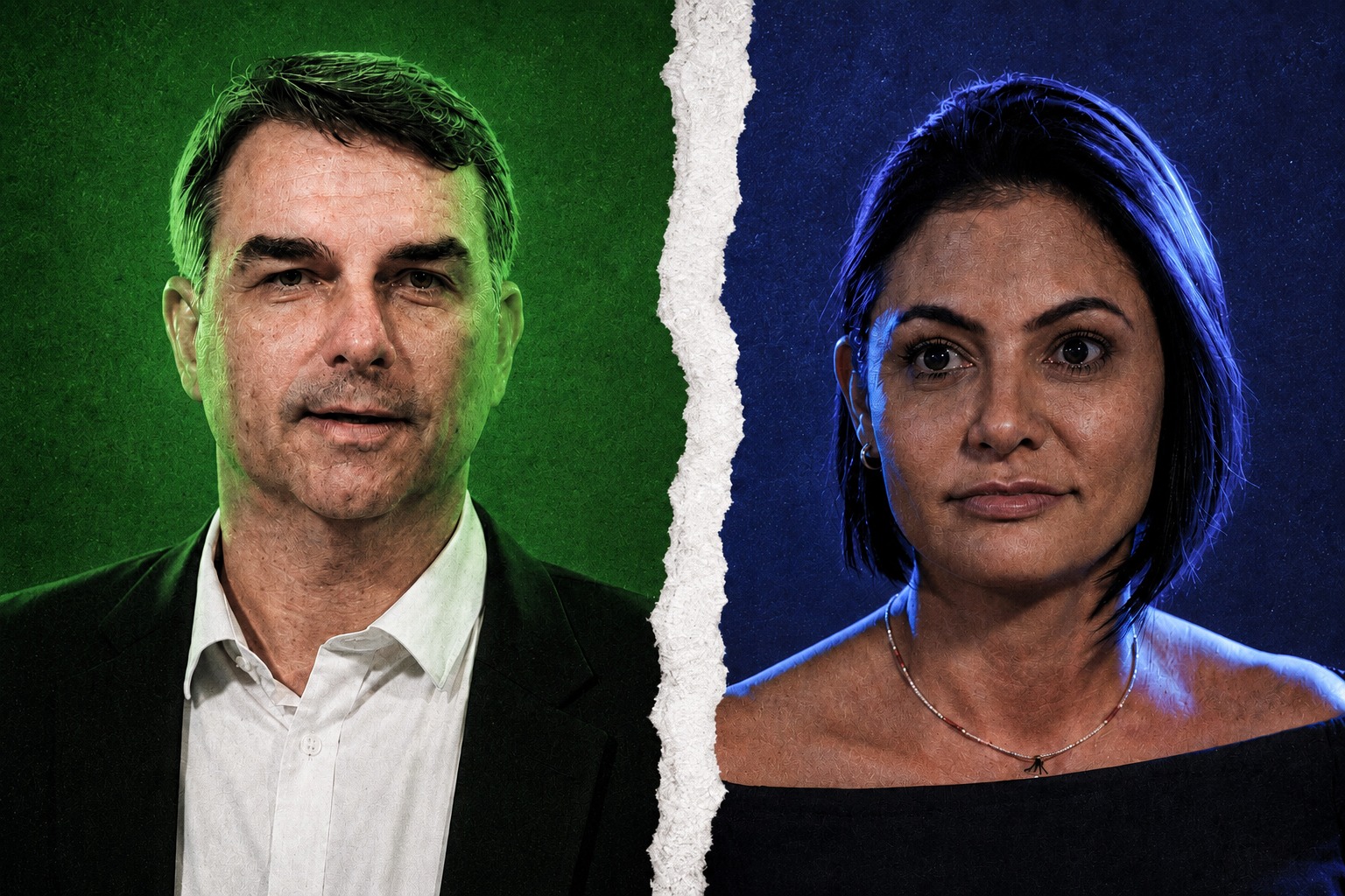 AtlasIntel: 86,9% das mulheres bolsonaristas preferem Flávio a Michelle candidata