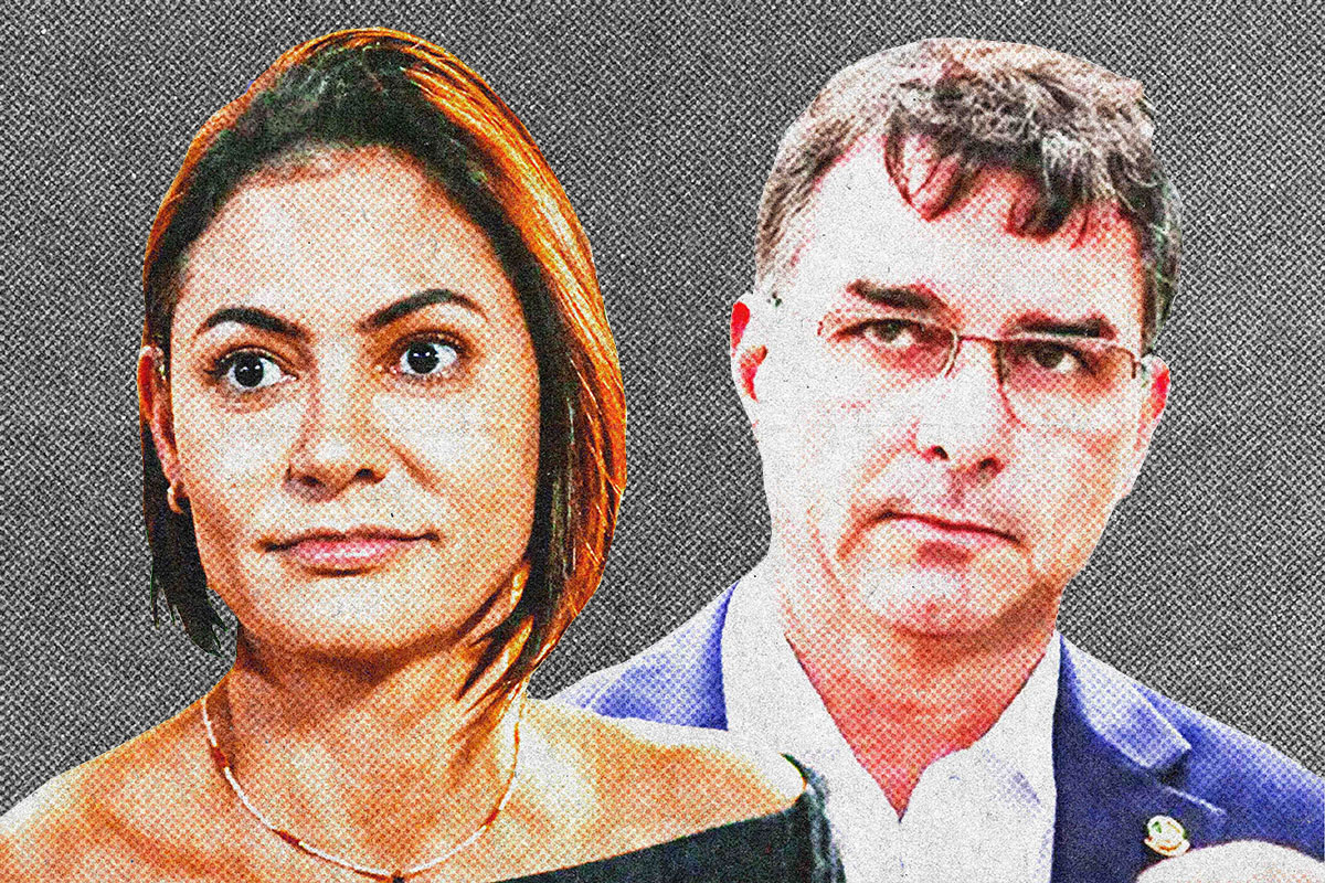 Genial/Quaest: 42% concordam mais com Michelle em briga com Flávio