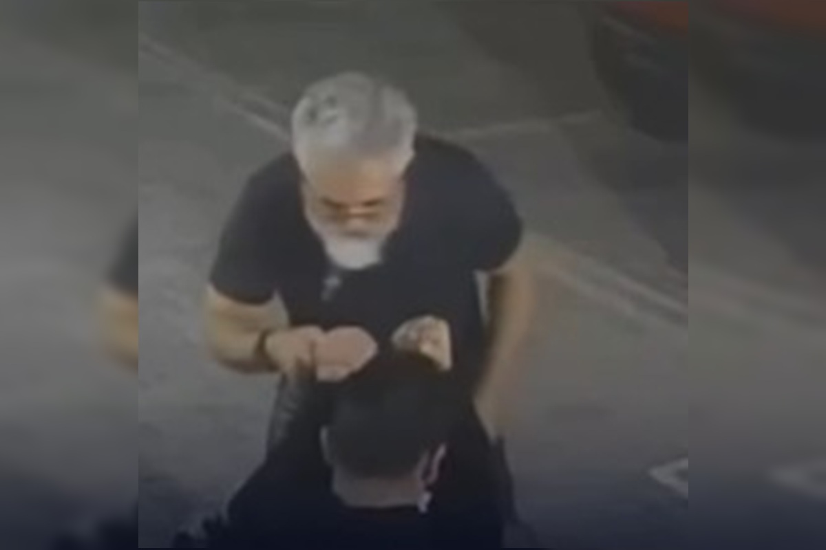 Homem é flagrado agredindo filho cadeirante em João Pessoa