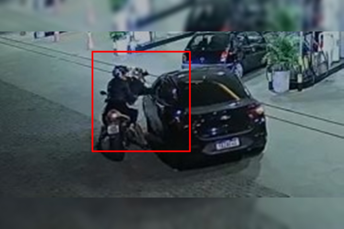 Mulher leva tapa de motociclista após confusão de trânsito no DF