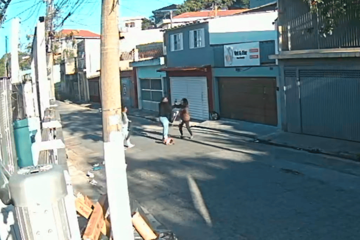 Mulher é agredida com saco de fezes e socos enquanto passeava com cão - QTU Questões do Universo