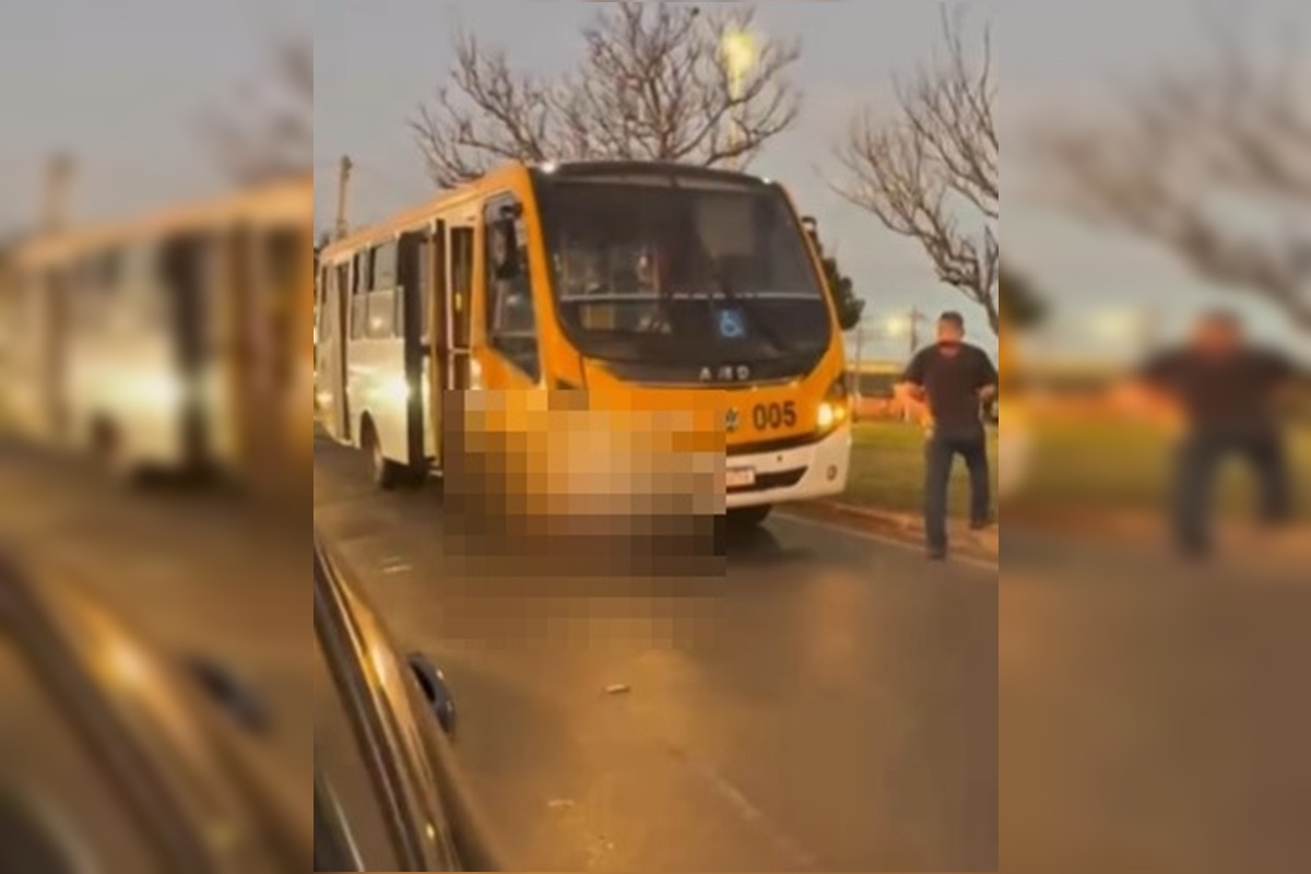 Mulher morre atropelada por micro-ônibus ao atravessar balão na DF-290