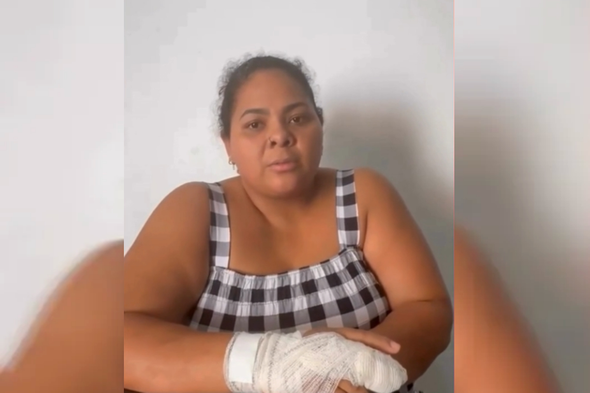 MT: mulher perde dedo após maca de posto de saúde ceder durante exame