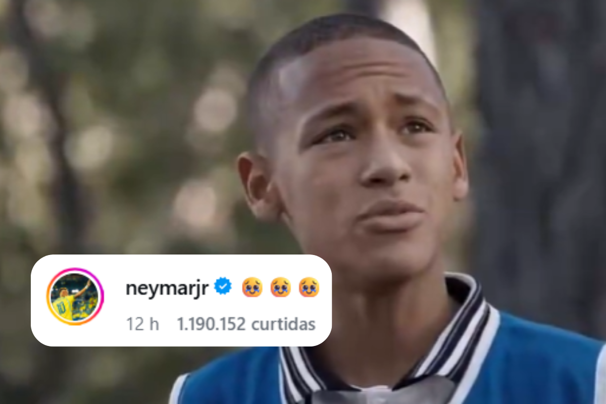 Neymar se emociona com vídeo de IA sobre Copa de 2030