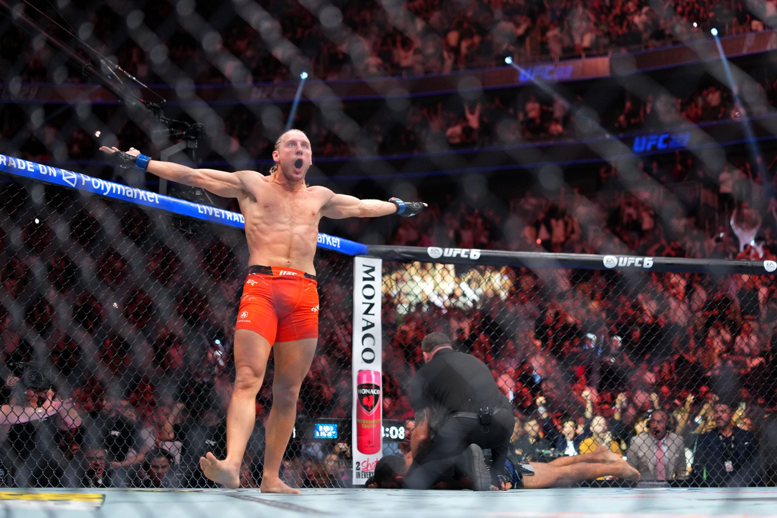 Paddy Pimblett Finaliza Saint Denis em 52 Segundos no UFC 329