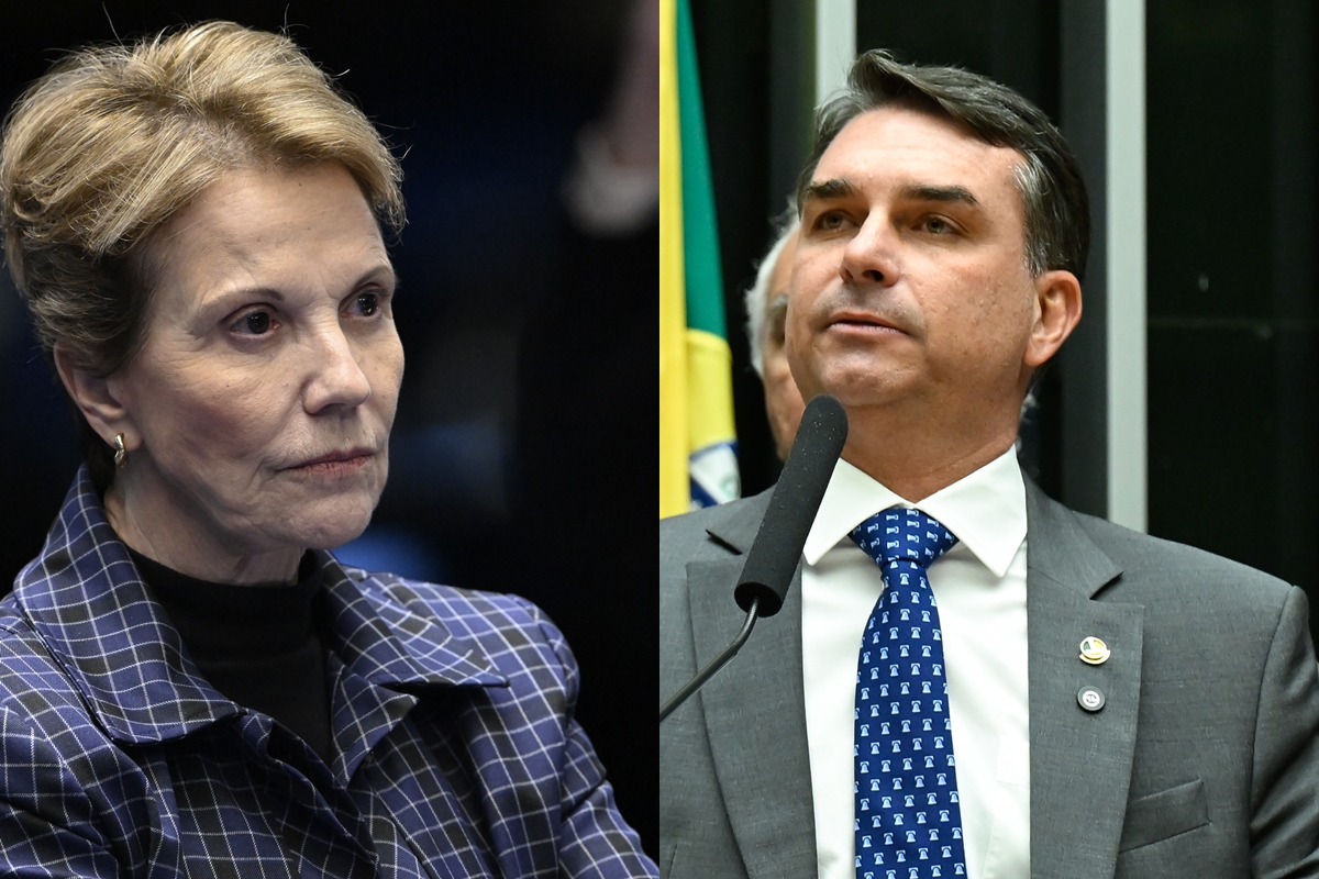 Tereza Cristina avisa aliados que aceitou ser vice de Flávio Bolsonaro