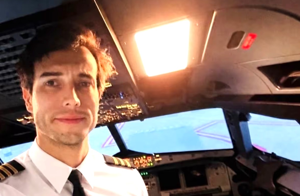 Instrutor se joga de avião no ar e deixa aluna sozinha no controle da aeronave