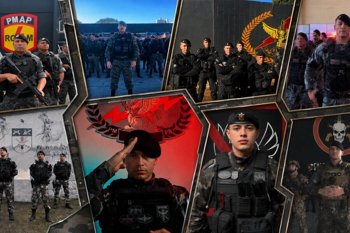 Polícia Militar do Brasil une forças em apoio a tenente baleado
