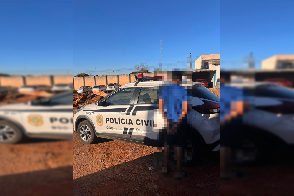 Jovem é preso por estuprar adolescente de 13 anos em Anápolis