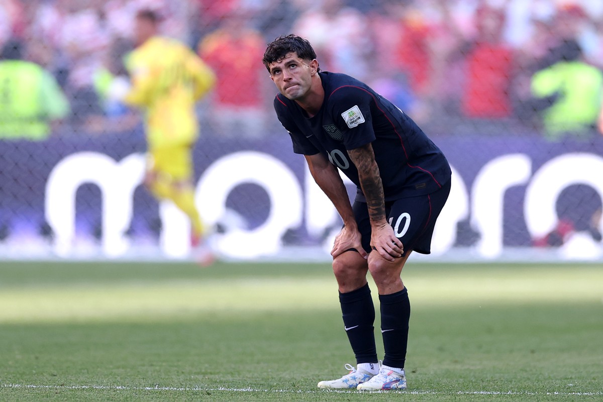 Pulisic: Fratura na perna tira atacante do Milan por semanas