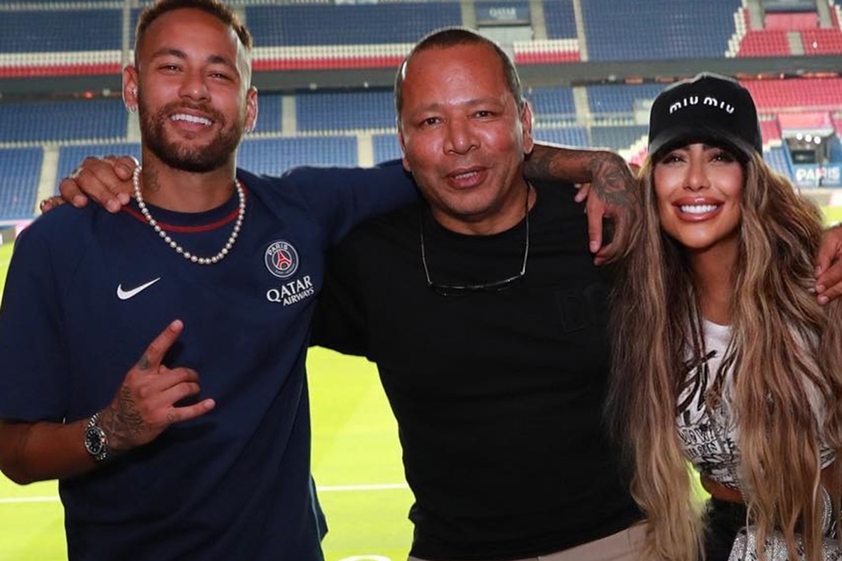 Foto: "Neydrasta" compartilha clique raro com Neymar Pai 19 Rafaella Santos em declaração ao Neymar