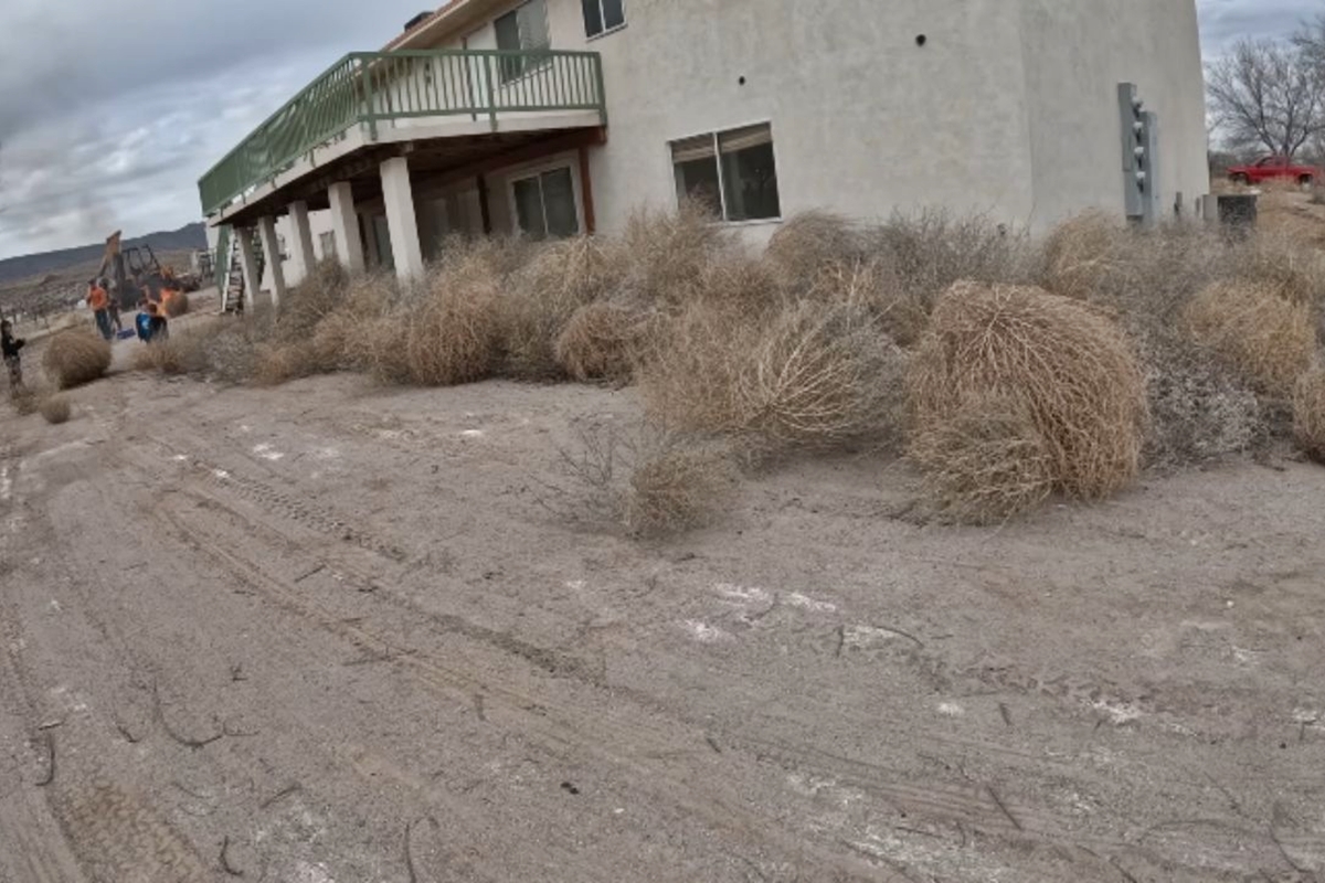 Foto colorida de rancho nos EUA