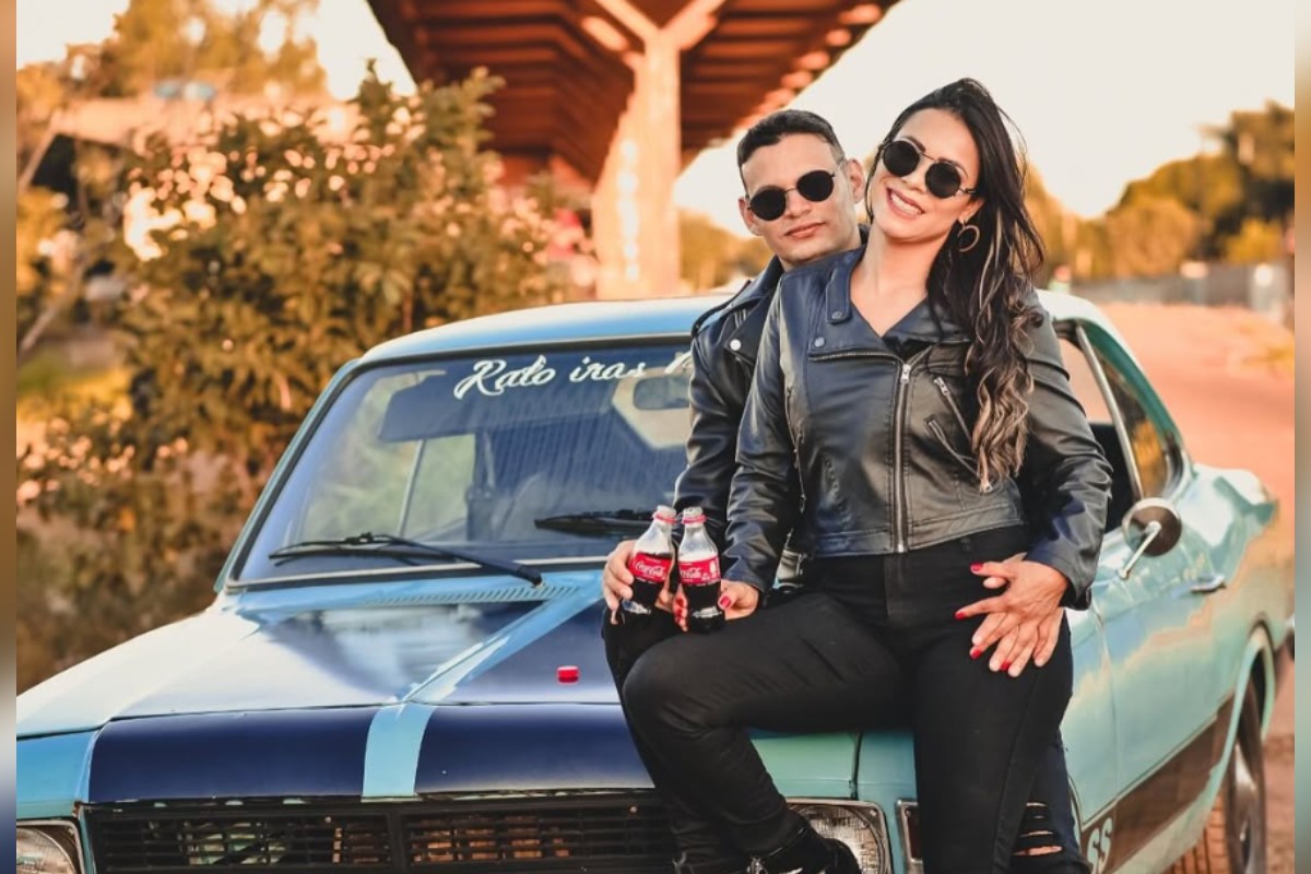 Suspeito de matar casal no DF circulava com mensagem colada no carro 28 Rayane e Leonardo