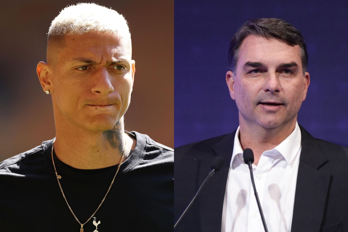 Richarlison reposta vídeo com críticas a Flávio Bolsonaro por mansão
