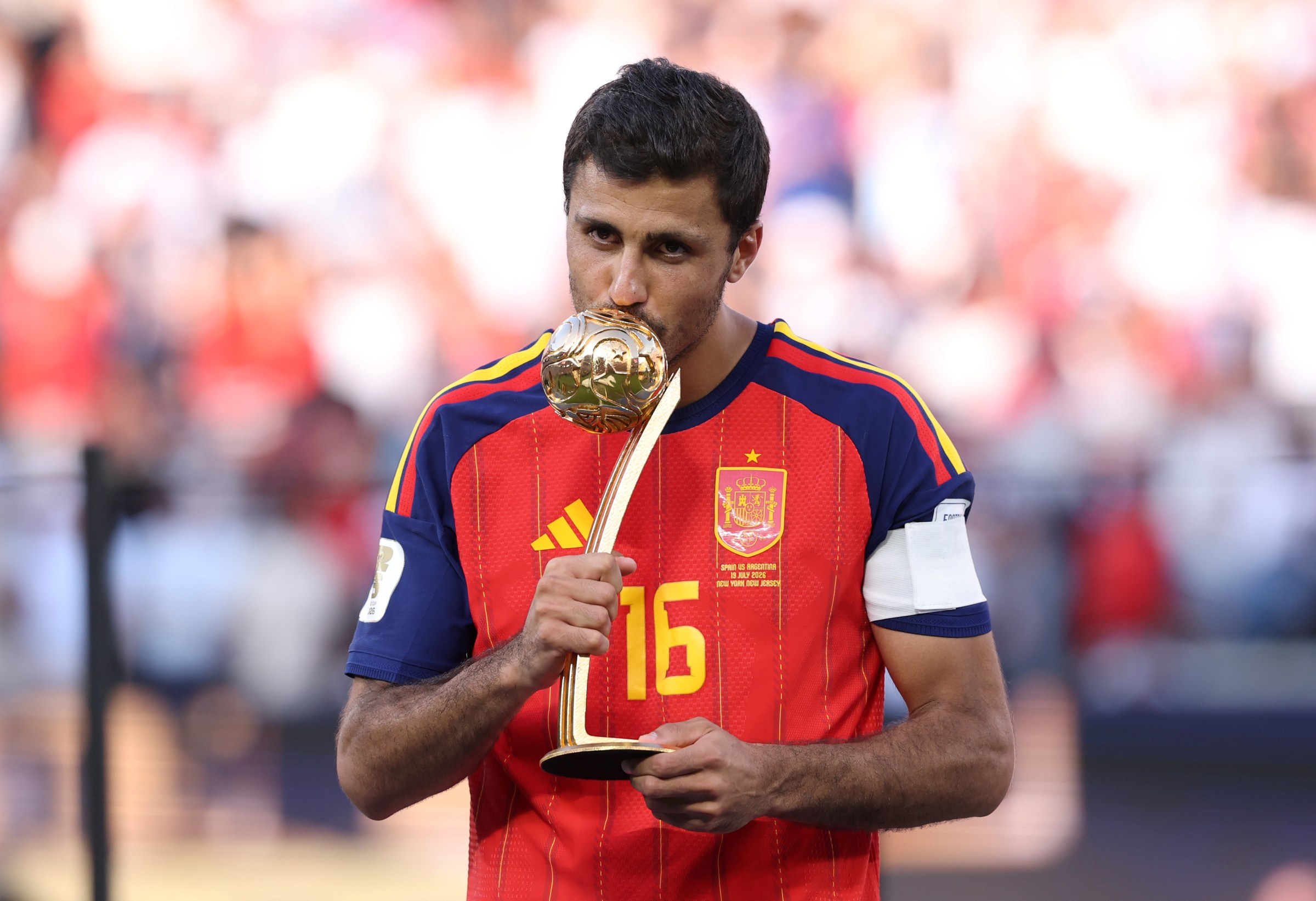 Melhor jogador da Copa, Rodri sonha em jogar no Real Madrid