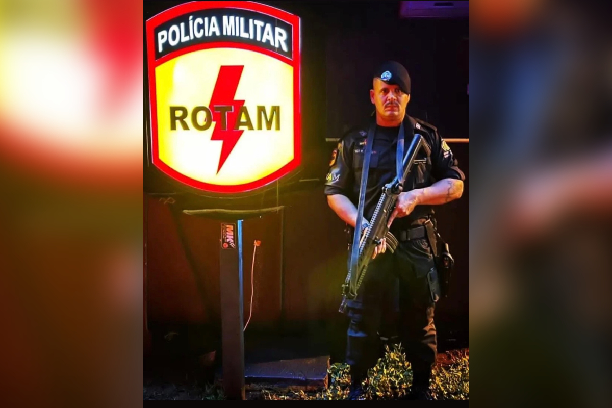 Imagem vinculada ao feed original: Morte de sargento da Rotam de 38 anos gera comoção em Goiás