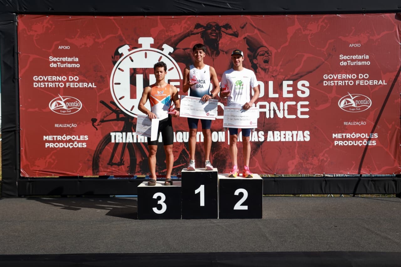 Metrópoles Endurance: confira os pódios deste sábado (25/7) 15 Pódio do Sprint Masculino