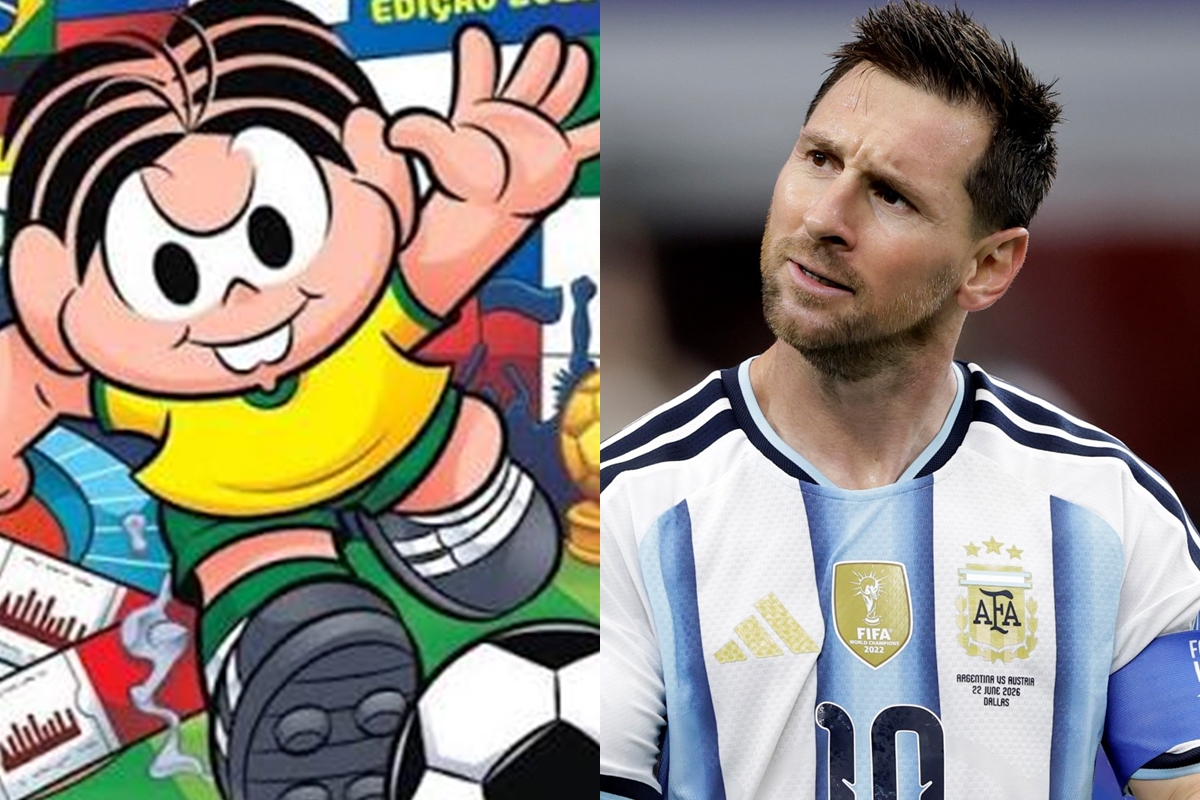 Turma da Mônica declara torcida contra Argentina na Copa do Mundo 2026