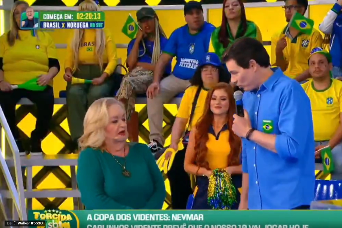 Celso Portiolli zomba de vidente ao vivo: "Paquetá faz gol hoje?"