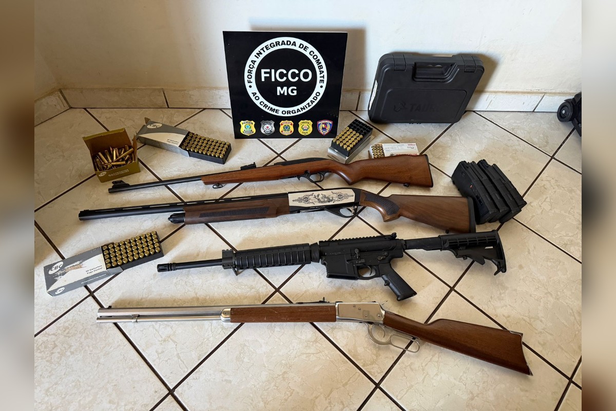 PF investiga fraude em registro de CAC e comércio ilegal de armas