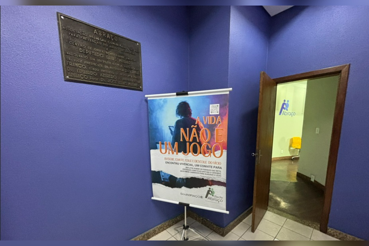 imagem de um banner da reunão dos Jogadores ANônimos BH