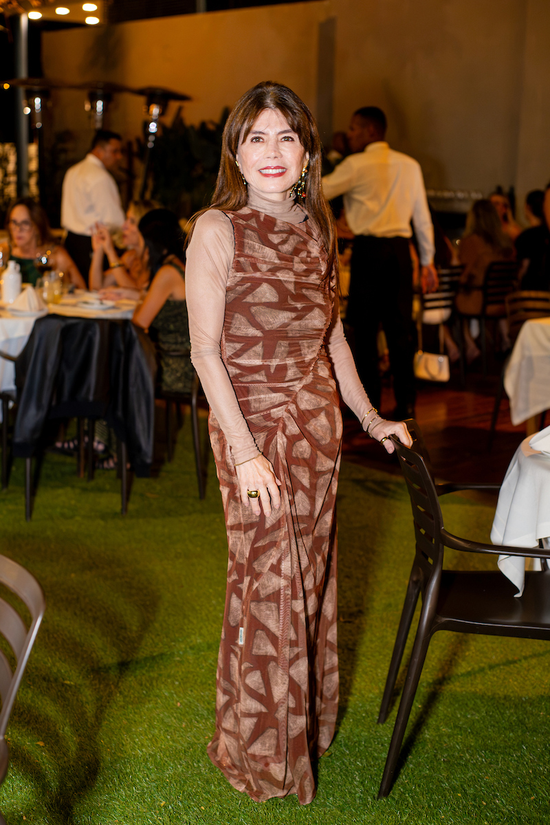 Márcia Nabut - conviadada em festa de Juliana Dias