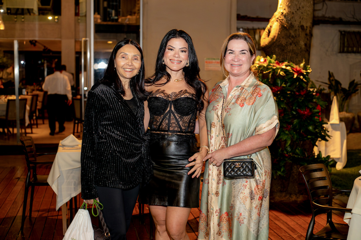 Luziana Fonseca, Juliana Dias e Christina Bonavides