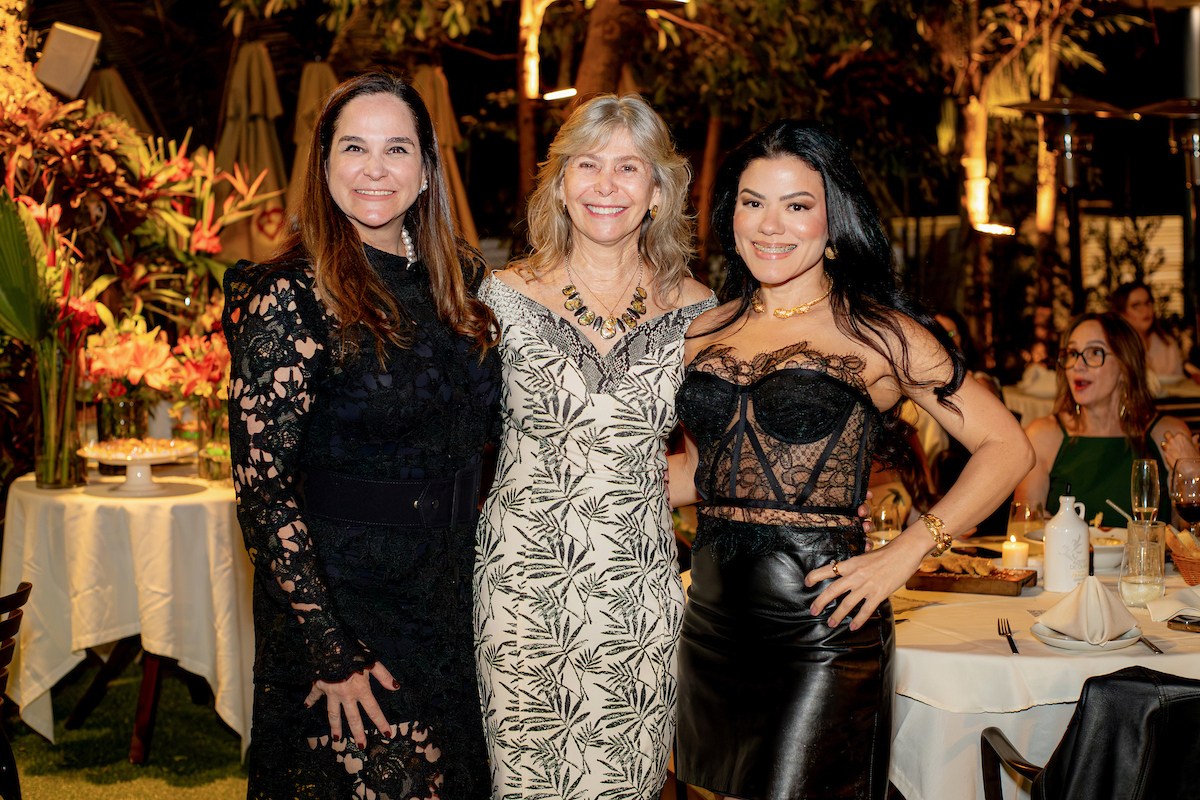 Márcia Moreira, Juliana Dias e Heloísa Pereira