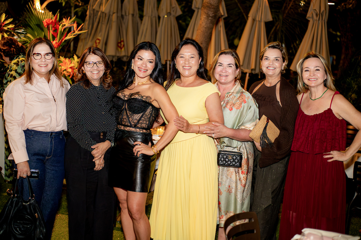 Conceição Brahuna, Gilvana Campos, Juliana Dias, Sandra Taya, Christina Bonavides, Claudia Sabóia e Mônica Veloso