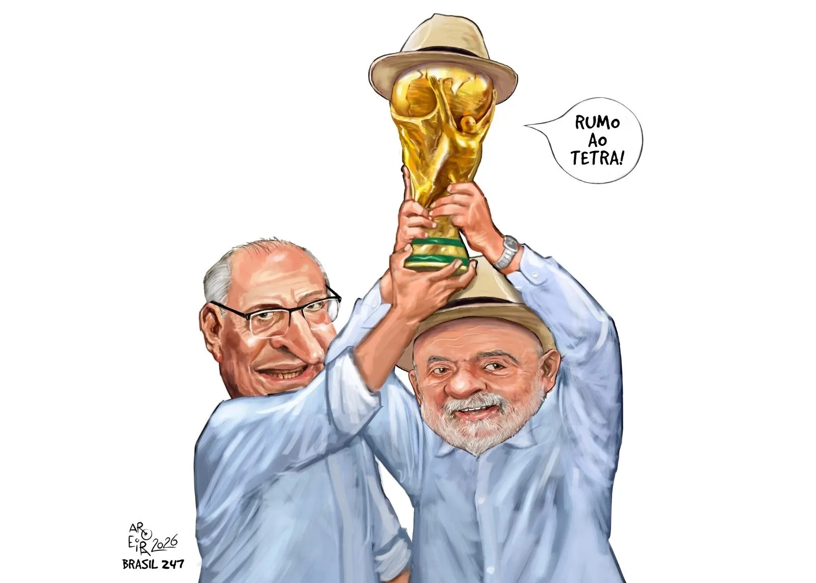 O Humor Afiado de Aroeira em Novas Charges