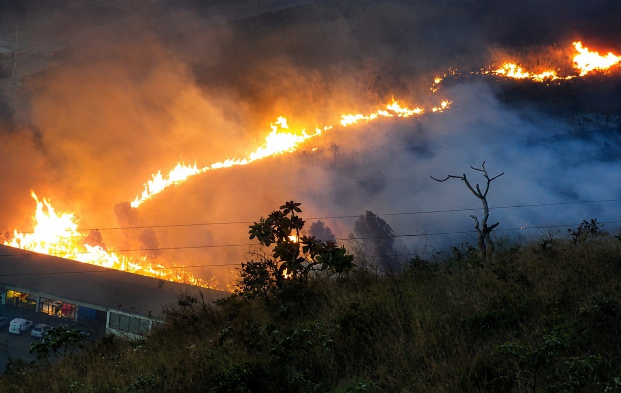 incêndio Serra do Rola Moça