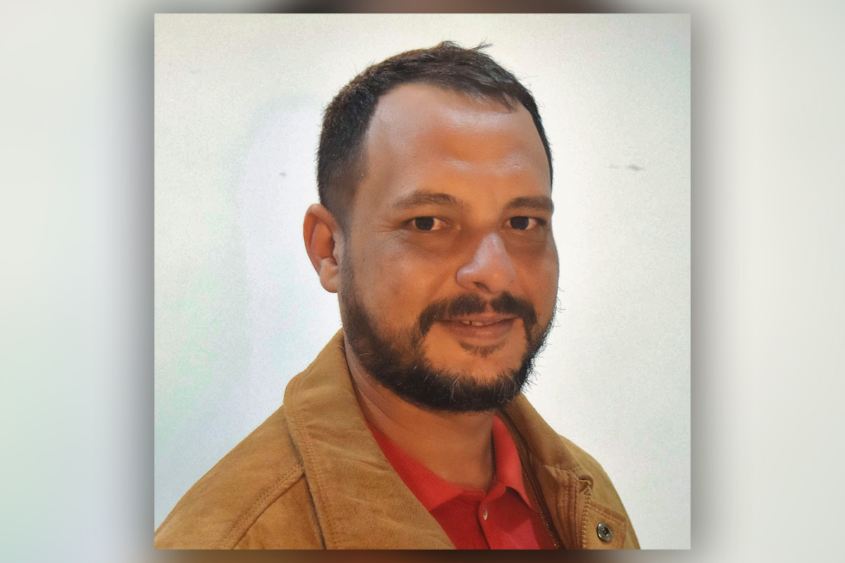 Adriano Funileiro, candidato a governador do Paraná pelo PCO