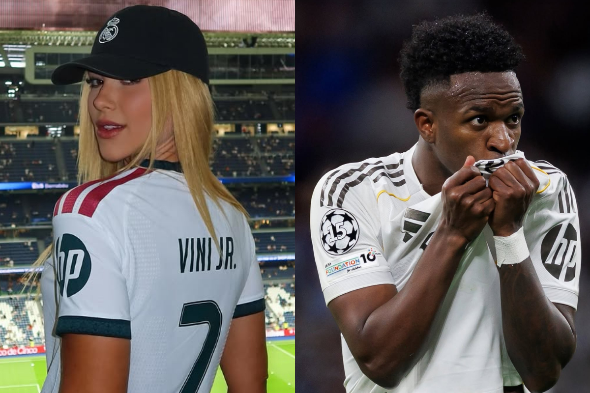Após críticas, Virginia posa em estádio e ganha "carinho" de Vini Jr. - QTU Questões do Universo