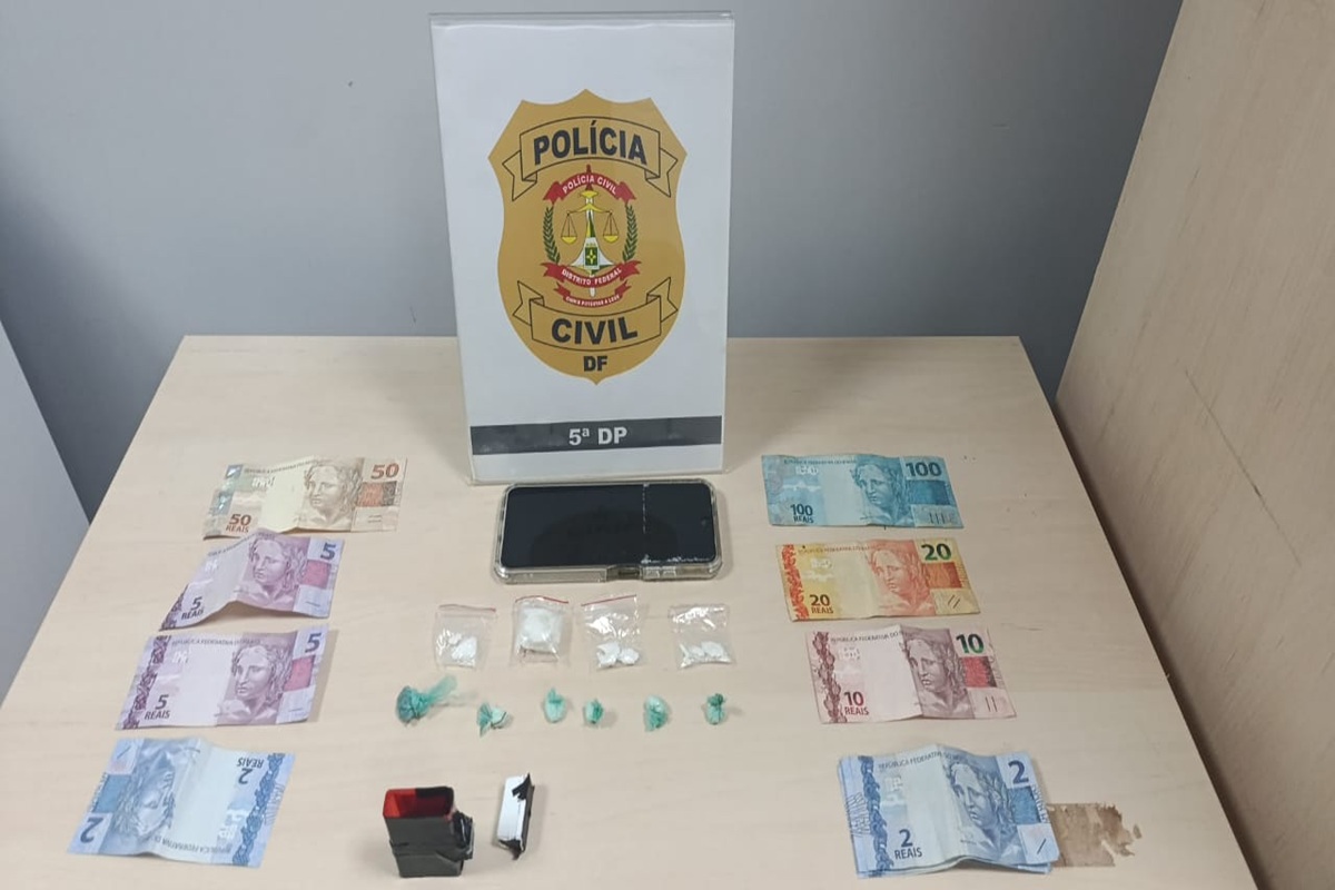 PCDF prende traficantes que vendiam drogas na área central de Brasília