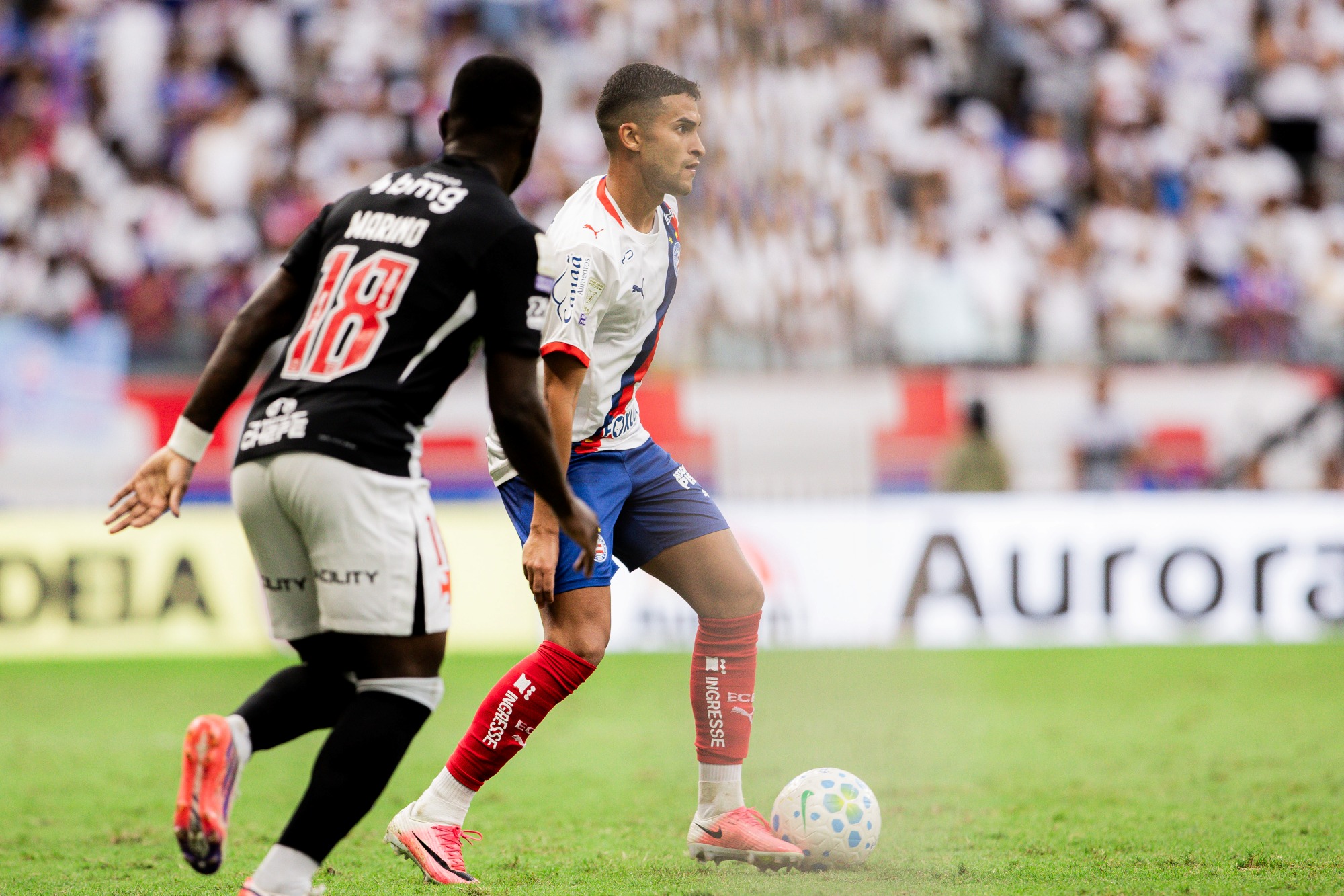 Empate sem gols: Bahia e Vasco protagonizam partida marcada por gols anulados
