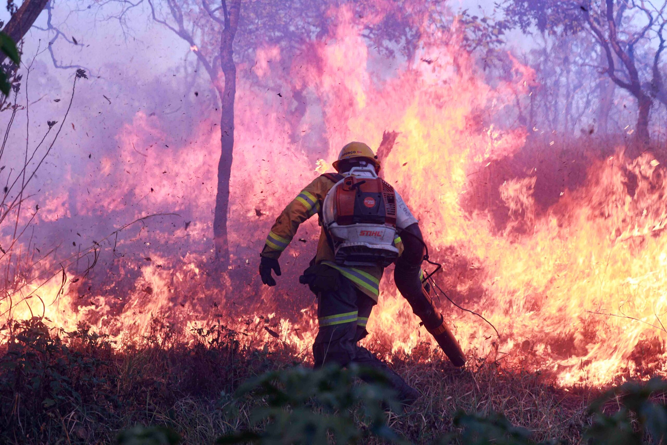 DF registrou 46 ocorrências de incêndio apenas nesta tarde de sexta