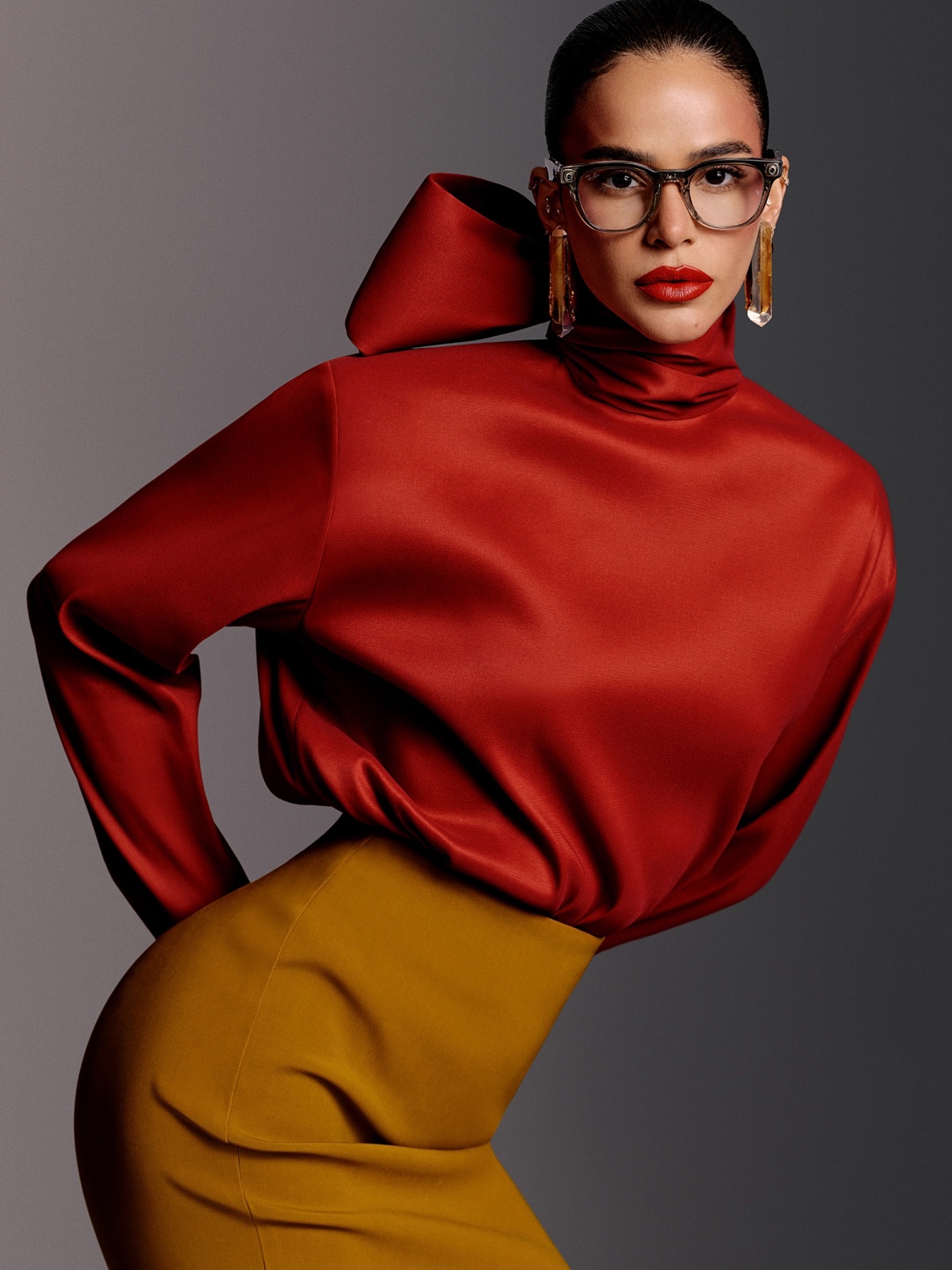 bruna marquezine embaixadora óculos meta - metrópoles
