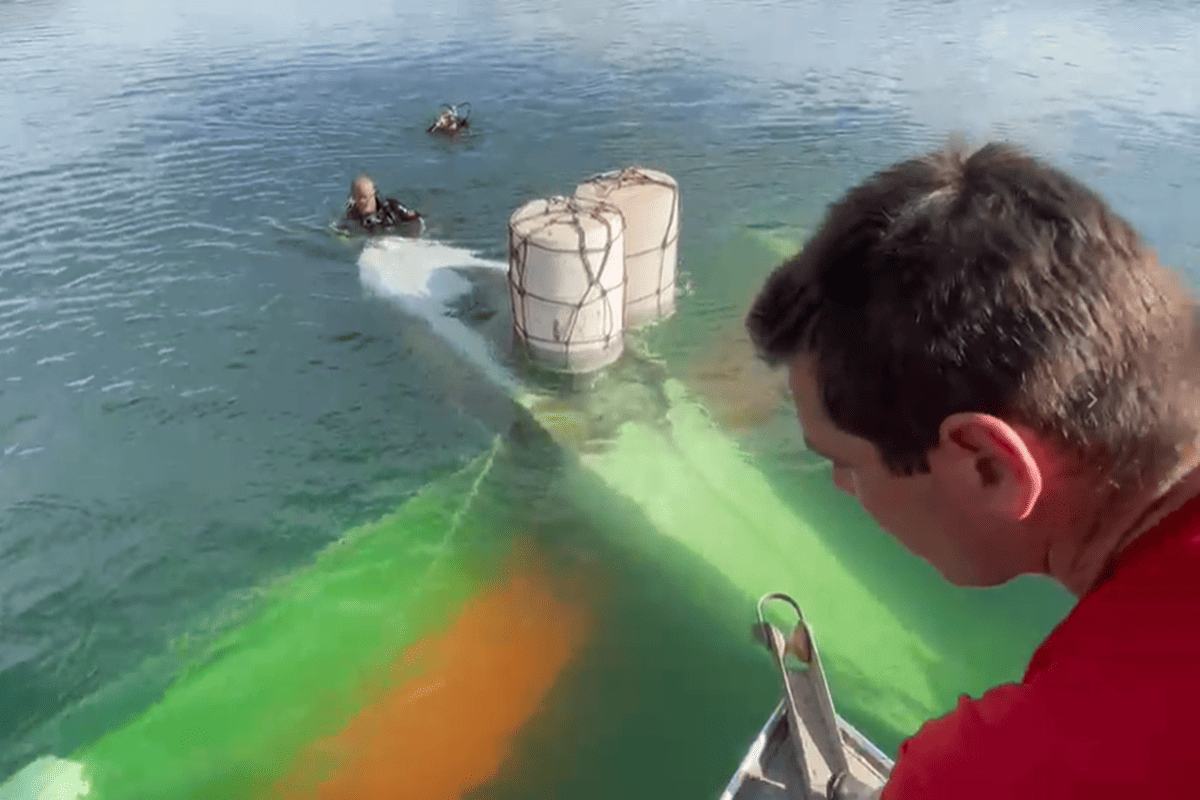 Imagem vinculada ao feed original: Bombeiros retiram avião anfíbio que caiu em lago de Caldas Novas