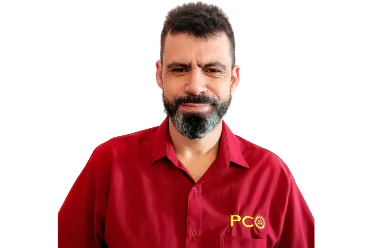 Camilo Duarte (PCO), candidato ao governo da Paraíba