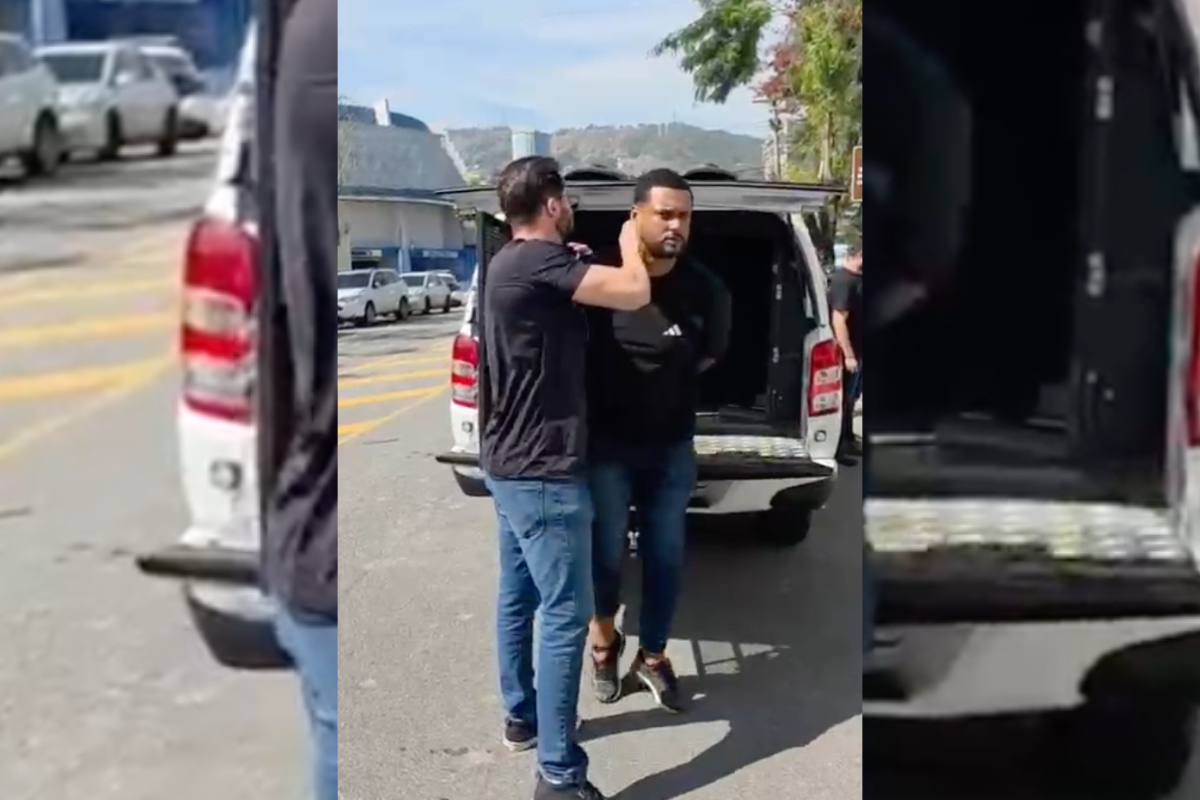 RJ: suspeito tenta esmagar cabeça de motorista de app com paralelepípedo 3 RJ: motorista de app alvo de ataque com paralelepípedo