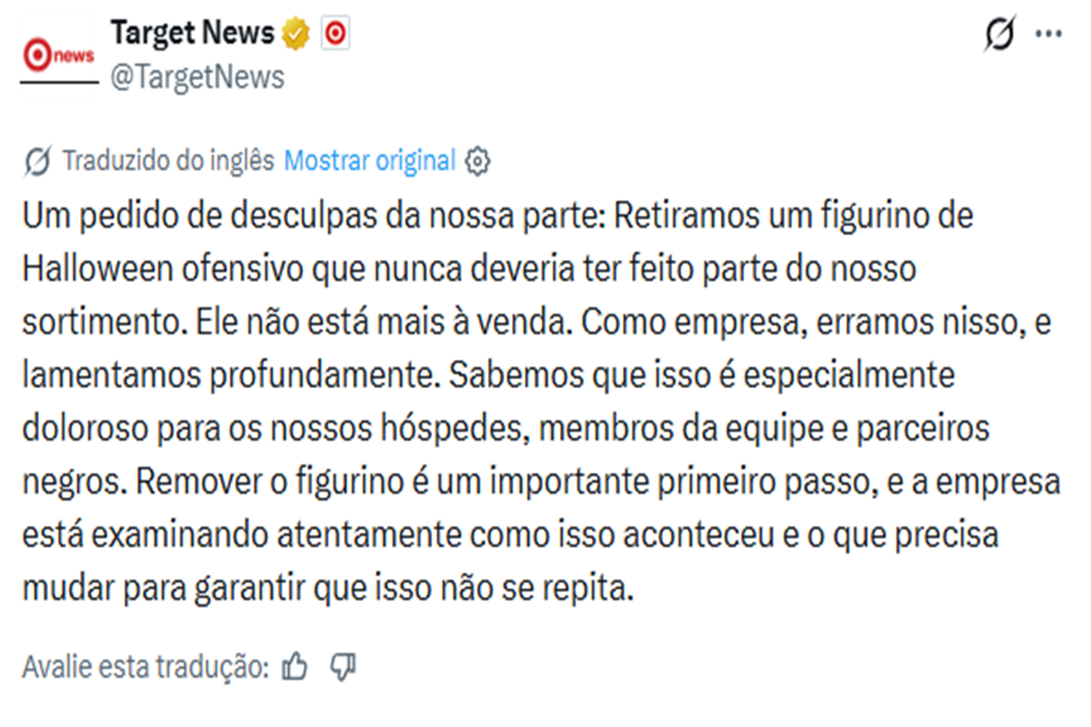 Target Blackface - Metrópoles