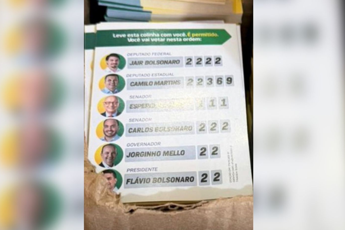 Ausência de Carol de Toni em material de Jair Renan provoca treta em SC - QTU Questões do Universo