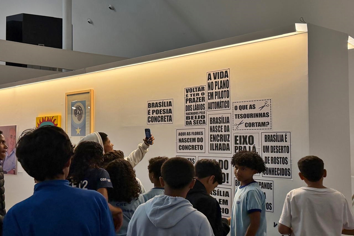 Utopias em construção: mostra recebe cerca de 200 estudantes do Paranoá