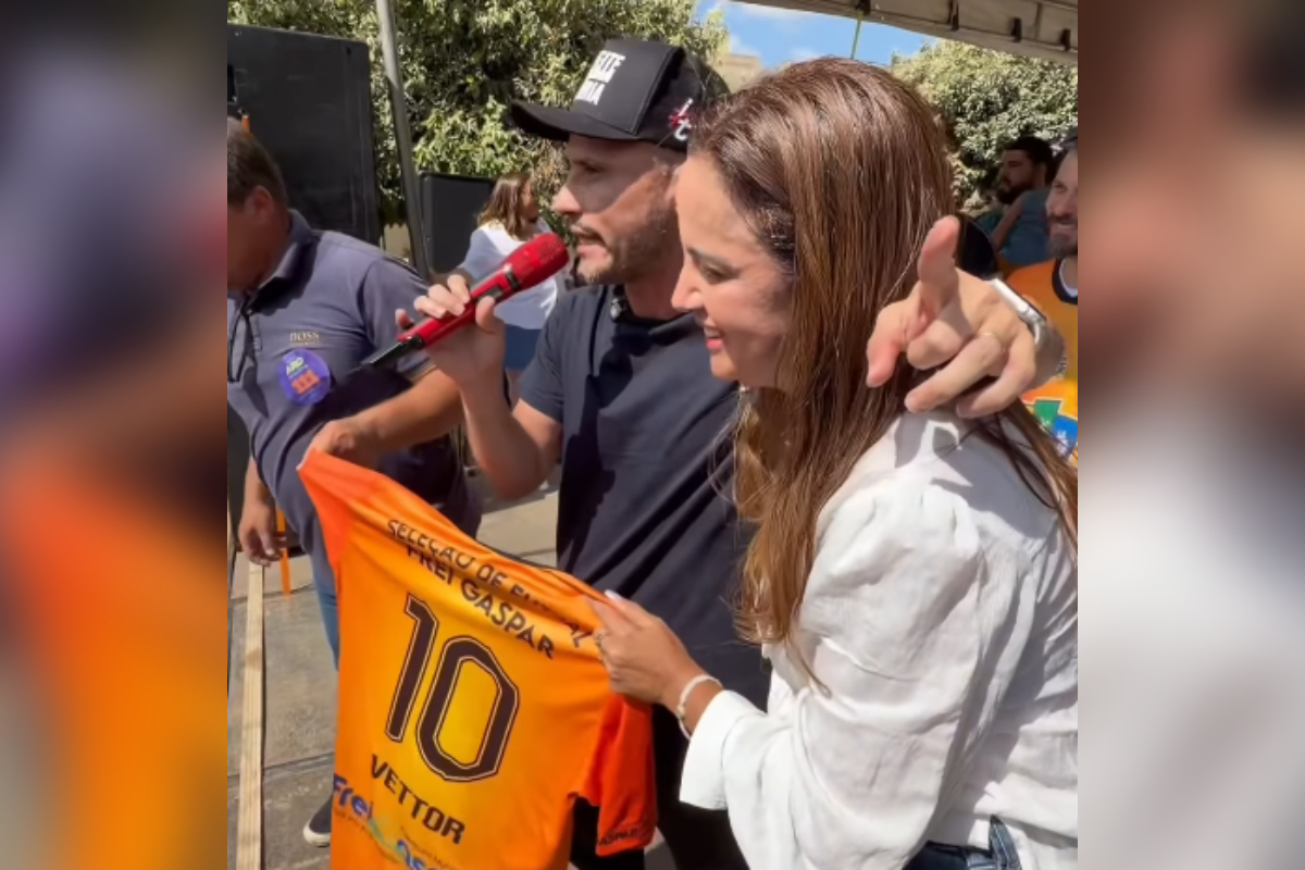 Cleitinho faz ato com prefeita do PT que abriu crise na sigla ao apoiá-lo - QTU Questões do Universo