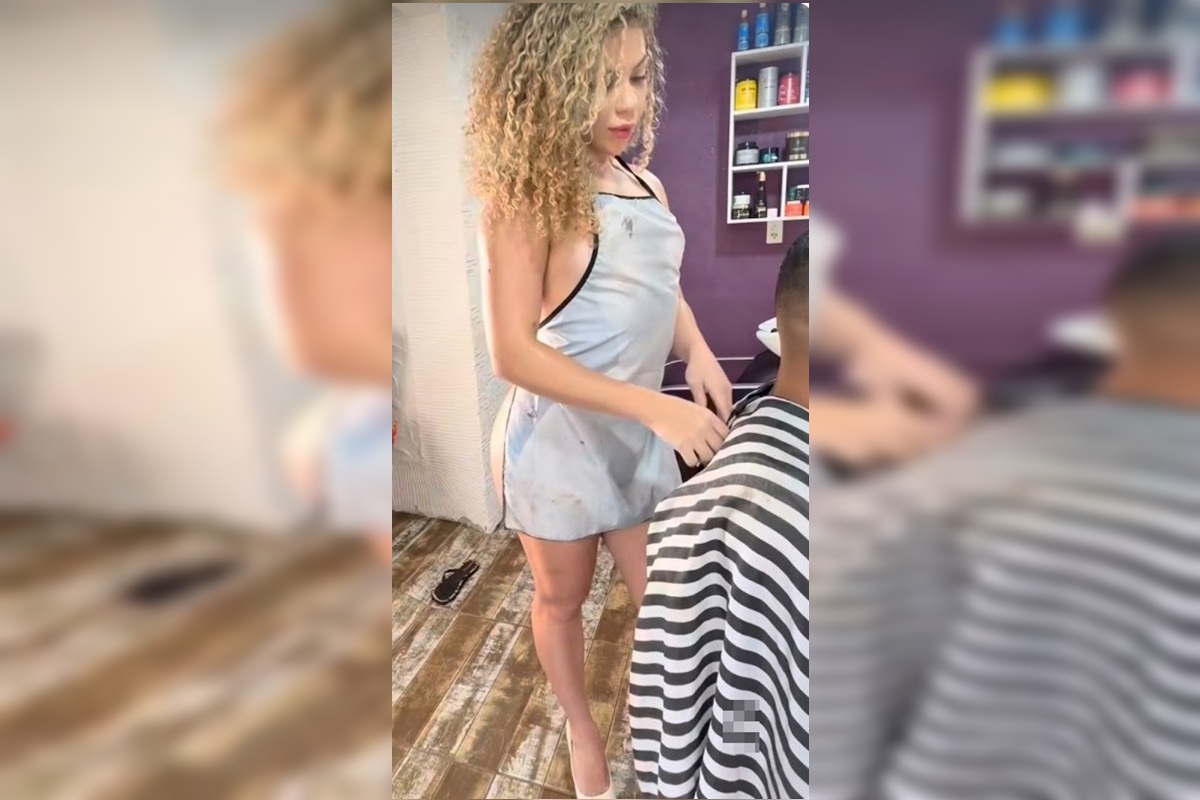 Barbearia nudista tem fila de espera de três meses, diz influencer