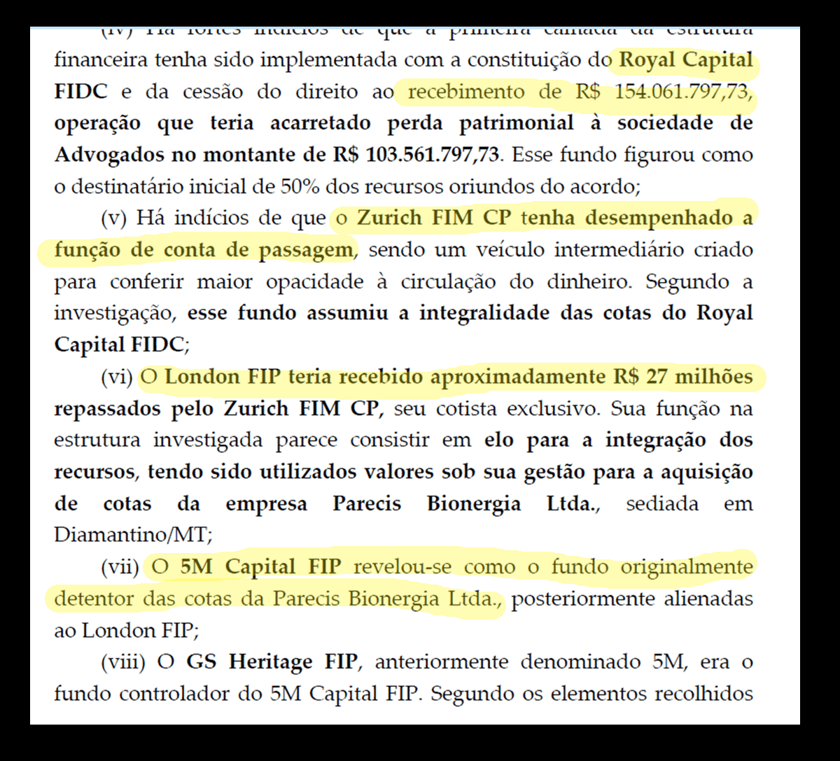 Decisão do ministro do STF Flávio Dino na Operação Heritage mostra repasses a cadeias de fundos depois do acordo da Oi com o governo de Mato Grosso