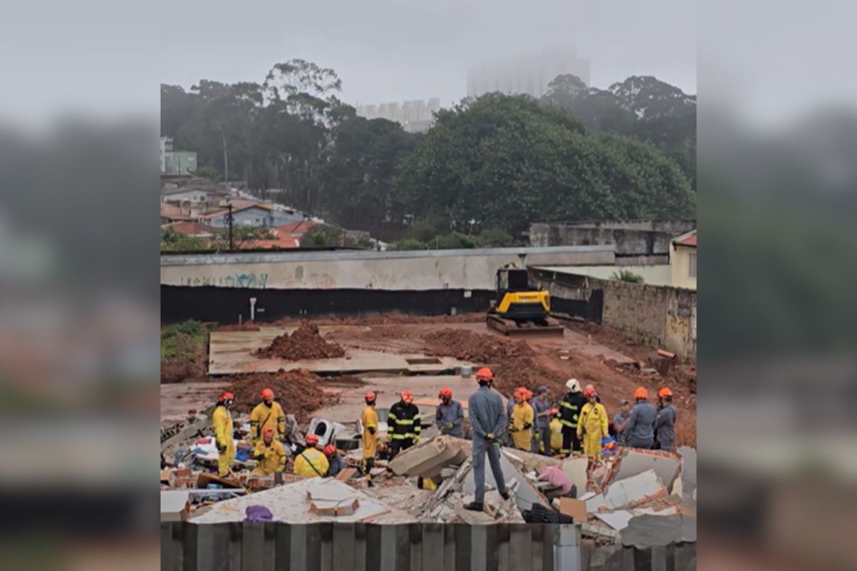 Sobe para 5 número de mortos em desabamento em SP. Menina está desaparecida