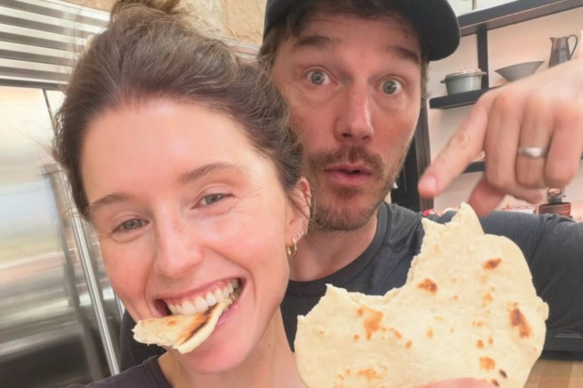 Katherine Schwarzenegger Pratte seu marido, o ator de Guardiões da Galáxia, Chris Pratt