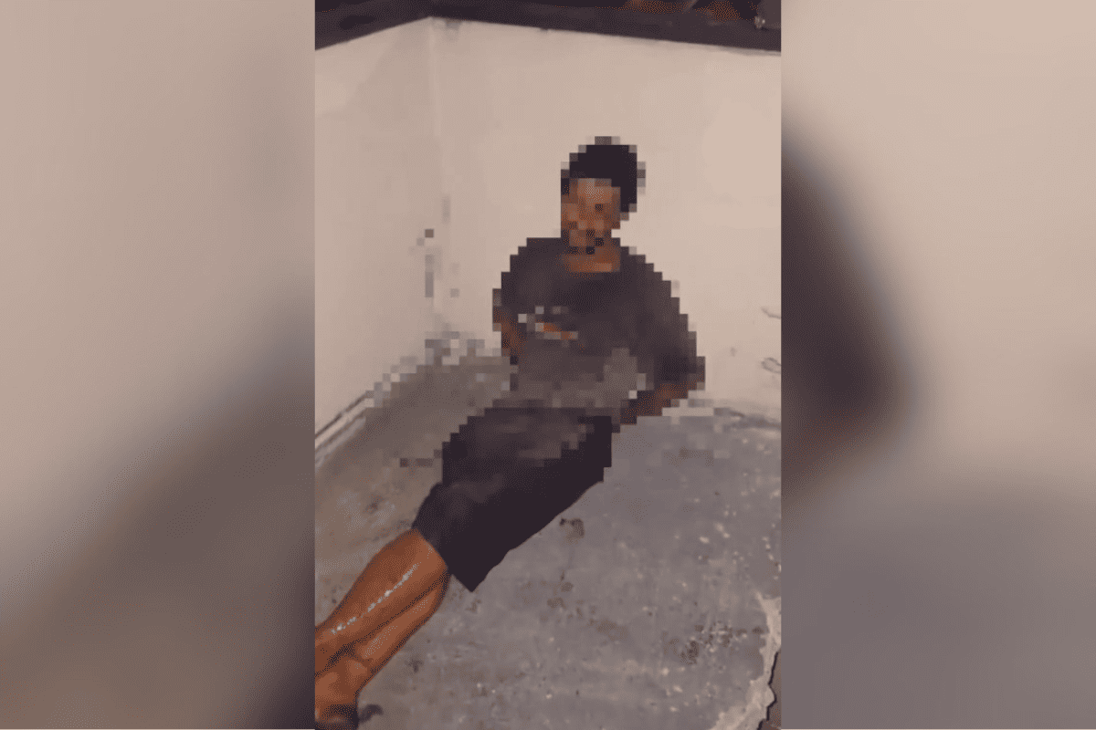 Último mergulho: homem tenta furtar casa e se esconde em caixa d
