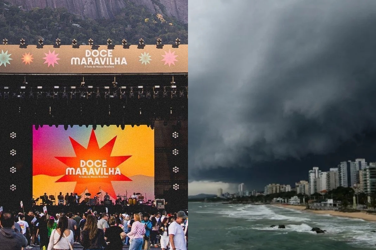 Festival Doce Maravilha suspende primeiro dia devido a ventos fortes